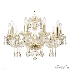 Хрустальная подвесная люстра Bohemia IVELE Crystal 117/10/195 G