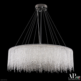 Большая хрустальная светодиодная люстра APL LED Sicilia SH13.100.B.Ni.4000