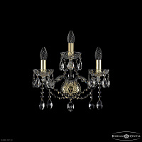 Бра с хрусталем Bohemia IVELE Crystal 1413B/2+1/165 G