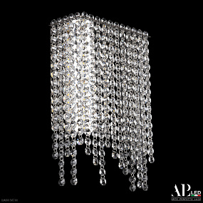 Бра хрустальное светодиодное APL LED Sicilia SH500.B1.20-32.B.Ni.4000
