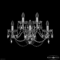 Бра хрустальное Bohemia IVELE Crystal 1402B/3+2/195/XL Ni