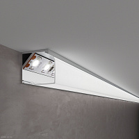 Квадратный угловой алюминиевый профиль для LED ленты Elektrostandard LL-2-ALP009