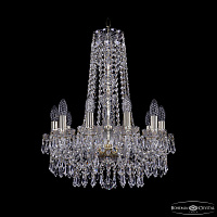Хрустальная подвесная люстра Bohemia IVELE Crystal 1403/10/160/h-61 G