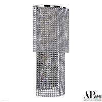 Бра хрустальное светодиодное APL LED Rimini S500.B4.35-70.A.4000