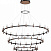 Большая светодиодная люстра Odeon Light Candel 5009/204L