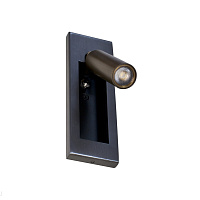 Встраиваемый светодиодный светильник Donolux Boston DL18436/G Br.Black