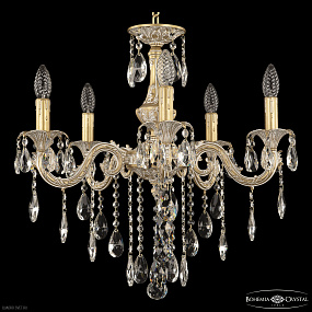 Хрустальная подвесная люстра Bohemia IVELE Crystal AL79101/5/175 B AGW