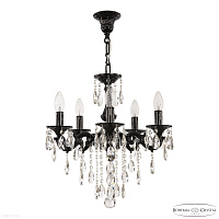 Хрустальная подвесная люстра Bohemia IVELE Crystal Verona 72101/5/125 B BG