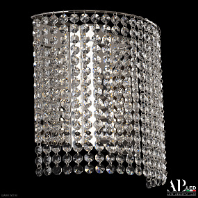Бра хрустальное светодиодное APL LED Rimini S500.B5.25-27.A.4000