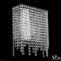 Бра хрустальное светодиодное APL LED Rimini S500.B1.25-27.B.4000