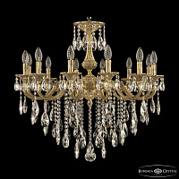 Подвесная хрустальная люстра Bohemia Ivele Crystal Verona 72101/12/250 B FP