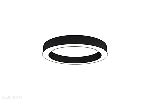 Накладной светодиодный светильник 54Вт 3000К Donolux Aura DL600C54WW Black