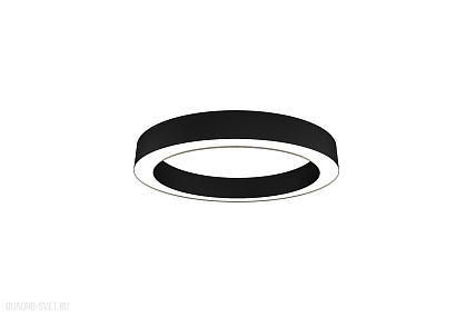 Накладной светодиодный светильник 54Вт 3000К Donolux Aura DL600C54WW Black