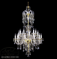 Люстра большая ARTGLASS THEODORA XX. 910x2000 POLISHED