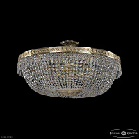Хрустальная потолочная люстра Bohemia IVELE Crystal 19011/80IV G