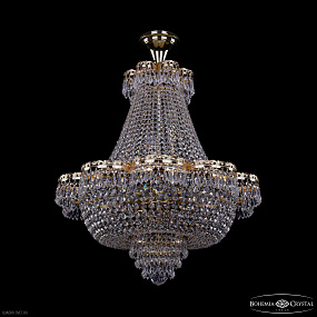 Хрустальная подвесная люстра Bohemia IVELE Crystal 19301/H2/65JB G