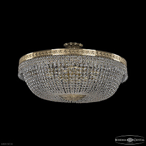 Хрустальная потолочная люстра Bohemia IVELE Crystal 19011/80IV G