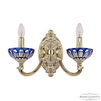 Бра Bohemia Ivele Crystal Verona 7209B10/2/175 GW P Clear-Blue/H-1H