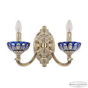 Бра Bohemia Ivele Crystal Verona 7209B10/2/175 GW P Clear-Blue/H-1H