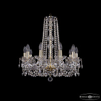 Хрустальная подвесная люстра Bohemia IVELE Crystal 1402/10/195/h-58 G