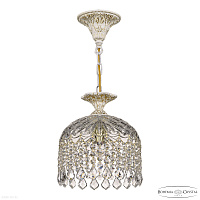 Хрустальный подвесной светильник Bohemia IVELE Crystal AL16781/22 WMG Leafs