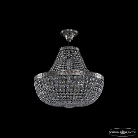 Хрустальная подвесная люстра Bohemia IVELE Crystal 19111/H1/45IV NI
