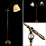 Торшер Arte Lamp SEVILLE A1509PN-1PB