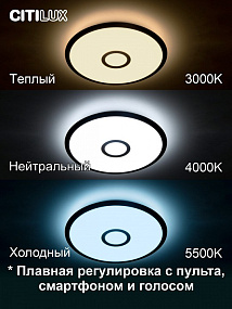 Потолочный светильник CITILUX Старлайт Смарт CL703A35G