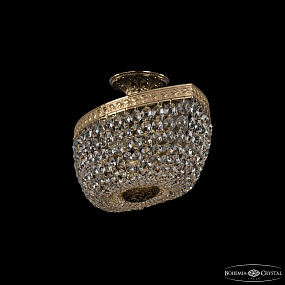 Хрустальная потолочная люстра Bohemia IVELE Crystal 19113/55IV G