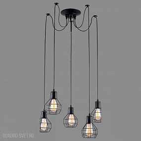 Подвесная люстра Arte Lamp A1109SP-5BK