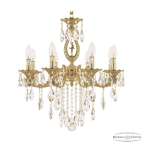 Подвесная хрустальная люстра Bohemia Ivele Crystal Florence 71408/8/175 B G FD2S