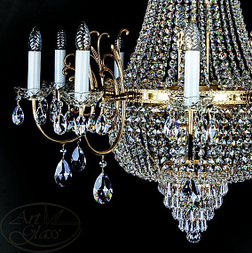 Люстра большая ARTGLASS HILLARY DIA 1000 CE