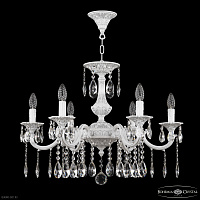Хрустальная подвесная люстра Bohemia IVELE Crystal AL78101/6/210 A WMN