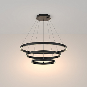 Подвесная светодиодная люстра Maytoni Rim MOD058PL-L100B3K