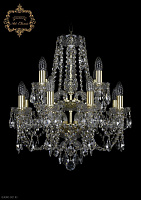 Хрустальная подвесная люстра Bohemia Art Classic 11.21.8+4.165.2d.Gd.Sp