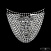 Бра с хрусталем Bohemia IVELE Crystal 77071B/34 Ni