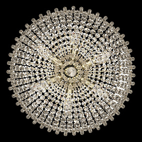 Большая хрустальная люстра Bohemia IVELE Crystal 19271/H2/100IV G
