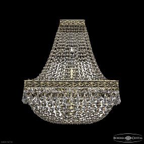 Бра с хрусталем Bohemia IVELE Crystal 19012B/H1/35IV GB