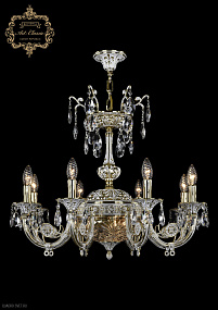 Хрустальная подвесная люстра Bohemia Art Classic 31.12.8.KR175SP.250IT.GW.Sp.PAL