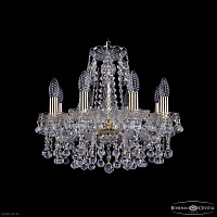 Хрустальная подвесная люстра Bohemia IVELE Crystal 1409/8/141 G