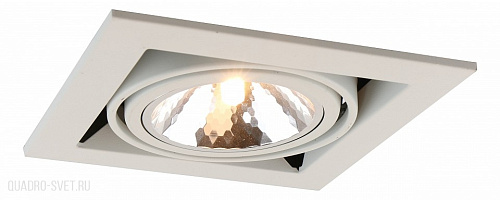 Встраиваемый светильник Arte Lamp Cardani A5949PL-1WH