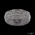 Хрустальная потолочная люстра Bohemia IVELE Crystal 19031/55IV Ni