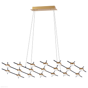 Большая светодиодная люстра Lightstar Bergamo 745347
