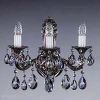 Бра хрустальное ArtGlass SARKA III. NICKEL ANTIQUE CE - 8006