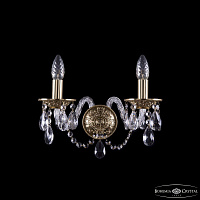 Бра хрустальное Bohemia IVELE Crystal 1610/2/G