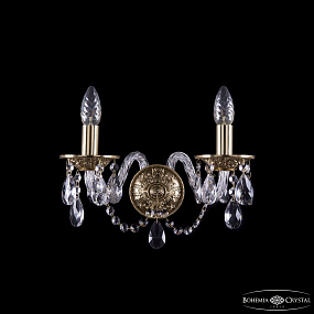 Бра хрустальное Bohemia IVELE Crystal 1610/2/G
