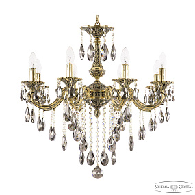 Подвесная хрустальная люстра Bohemia Ivele Crystal Verona 72101/8/210 B GB K731