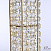 Хрустальная светодиодная настольная лампа APL LED Rimini S500.L6.8-64.A.3000.Gold