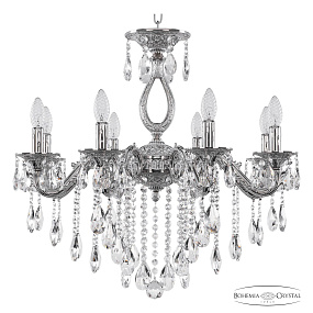 Подвесная хрустальная люстра Bohemia Ivele Crystal Florence 71302/8/210 B NW