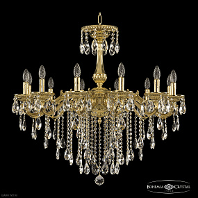 Подвесная хрустальная люстра Bohemia Ivele Crystal 75102/12/300 B G